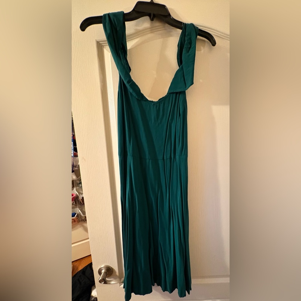 Old Navy Blue Cowl Neck Sleeveless Mini Sundress